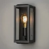 Konstsmide Carpi utendørs vegglampe, svart, 12,5 x 30 cm Discount