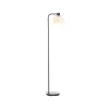 Brilliant Casto gulvlampe, høyde 150 cm, rav, glass/metall New
