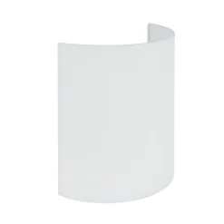 Duolla Celine vegglampe, hvit, stoff, E27| Vegglamper