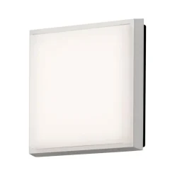 Konstsmide Cesena utendørs LED-vegglampe, kvadratisk New