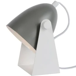 Lucide Chago bordlampe i metall, grå| Kontorbelysning|Bordlamper