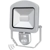 Ledino Charlottenburg spot sensor sølv 30W 3 000 K| Vegglamper Med Sensor|Utebelysning Med Sensor