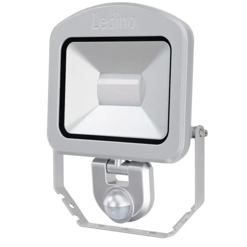 Ledino Charlottenburg spot sensor sølv 30W 3 000 K| Vegglamper Med Sensor|Utebelysning Med Sensor