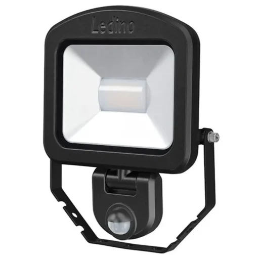 Ledino Charlottenburg spot sensor svart 3 000 K 20W| Vegglamper Med Sensor|Utebelysning Med Sensor