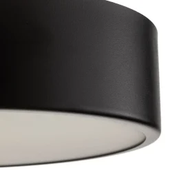 TEMAR LIGHTING Cleo 300 taklampe, svart, sensor, IP20, Ø 30 cm, metall New