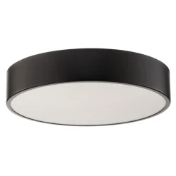 TEMAR LIGHTING Cleo 400 taklampe, svart, sensor, IP20, Ø 40 cm, metall| Design- Og Hotellbelysning|Taklamper