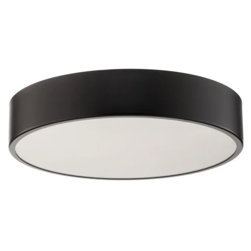 TEMAR LIGHTING Cleo 400 taklampe, svart, sensor, IP20, Ø 40 cm, metall| Design- Og Hotellbelysning|Taklamper
