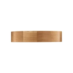 TEMAR LIGHTING Cleo DR375 taklampe, IP54, Ø 37,5 cm, eiketre, E27| Design- Og Hotellbelysning|Taklamper