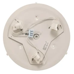 TEMAR LIGHTING Cleo DR375 taklampe, IP54, Ø 37,5 cm, eiketre, E27| Design- Og Hotellbelysning|Taklamper