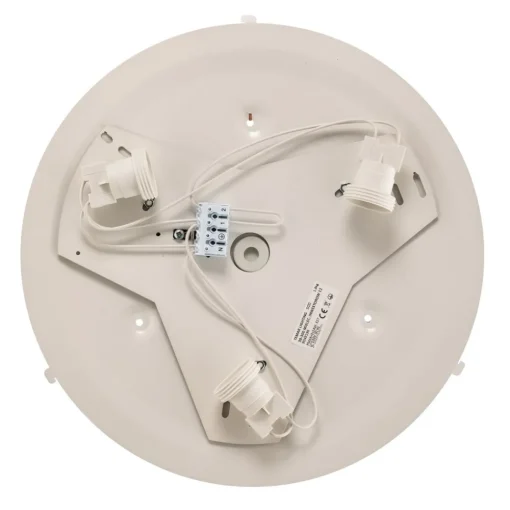 TEMAR LIGHTING Cleo DR375 taklampe, IP54, Ø 37,5 cm, eiketre, E27| Design- Og Hotellbelysning|Taklamper