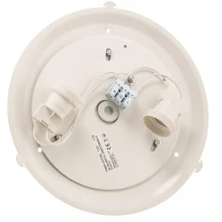 TEMAR LIGHTING Cleo DR275 taklampe, IP54, Ø 27,5 cm, eiketre, E27| Design- Og Hotellbelysning|Taklamper
