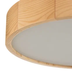 TEMAR LIGHTING Cleo taklampe, Ø 47,5 cm, 4 lyskilder, furu, E27 Best