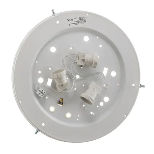TEMAR LIGHTING Cleo taklampe, Ø 38 cm, 3 lyskilder, eik, E27 Hot