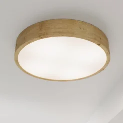 TEMAR LIGHTING Cleo taklampe, Ø 48 cm, 4 lyskilder, eik, E27| Design- Og Hotellbelysning|Taklamper