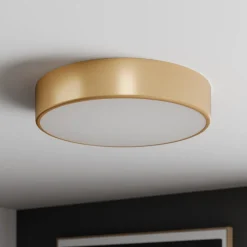 TEMAR LIGHTING Cleo taklampe, Ø 40 cm, IP20, gullfarget, metall, E27| Design- Og Hotellbelysning|Taklamper