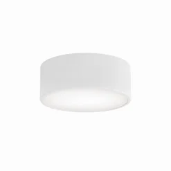 TEMAR LIGHTING Cleo taklampe, Ø 20 cm, IP54, hvit, metall, E27| Taklamper