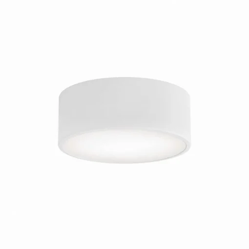TEMAR LIGHTING Cleo taklampe, Ø 20 cm, IP54, hvit, metall, E27| Taklamper