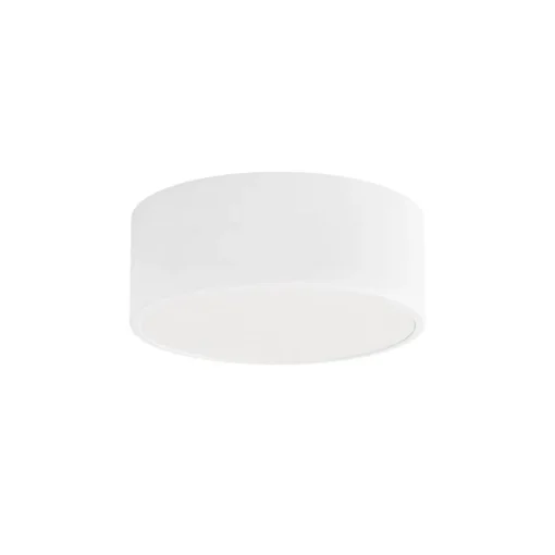 TEMAR LIGHTING Cleo taklampe, Ø 20 cm, IP54, hvit, metall, E27| Taklamper