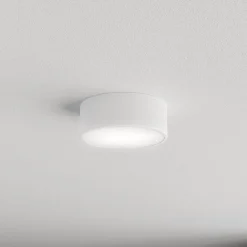 TEMAR LIGHTING Cleo taklampe, Ø 20 cm, IP54, hvit, metall, E27| Taklamper