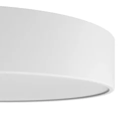 TEMAR LIGHTING Cleo taklampe, Ø 20 cm, IP54, hvit, metall, E27| Taklamper