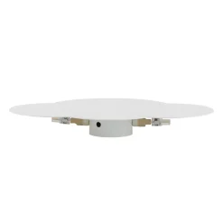 TK Lighting Cloud vegglampe, hvit, stål, indirekte lys, 38 x 27 cm Outlet