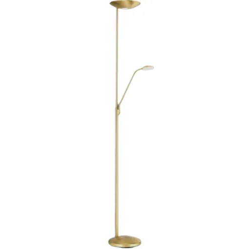 ORION Cobra LED-uplight med leselampe i messing Online