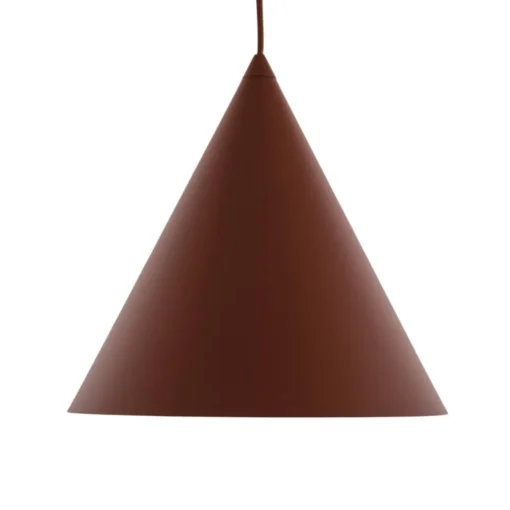 TK Lighting Cono pendellampe, enkeltlys, Ø 25 cm, teglrød Outlet