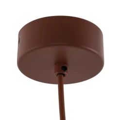 TK Lighting Cono pendellampe, enkeltlys, Ø 25 cm, teglrød Outlet