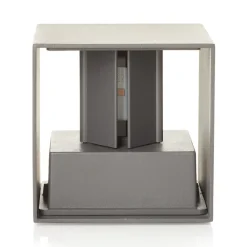 ORION Cube utendørs LED-vegglampe basaltgrå| Kommersiell Utebelysning|Led-Utendørs