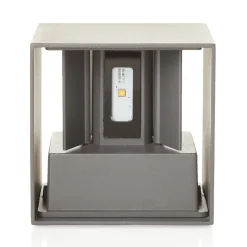 ORION Cube utendørs LED-vegglampe basaltgrå| Kommersiell Utebelysning|Led-Utendørs