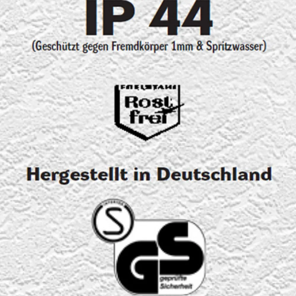 CMD Cubic utendørs vegglampe Cubo, antrasitt