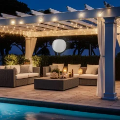 Nowodvorski Lighting Cumulus pendellampe for utendørs bruk, Ø 60 cm| Pendellamper Utendørs