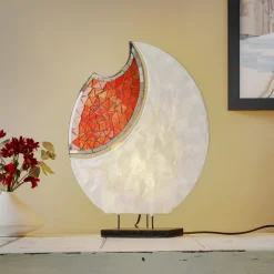 Woru Dekorert bordlampe YOKO New