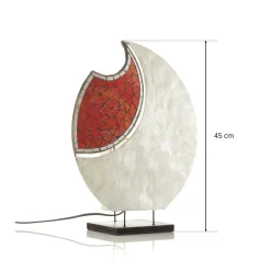 Woru Dekorert bordlampe YOKO New
