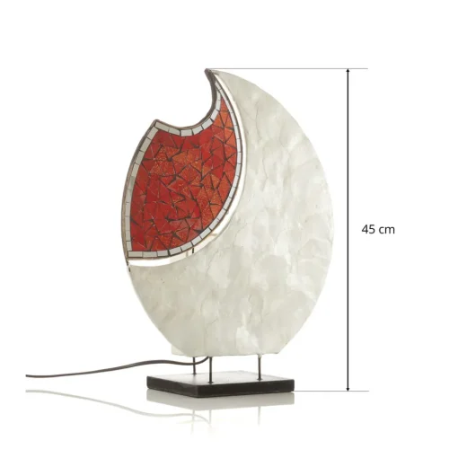Woru Dekorert bordlampe YOKO New