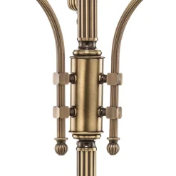 ORION DELIA gulvlampe med 4 lys i antikk messing| Gulvlamper