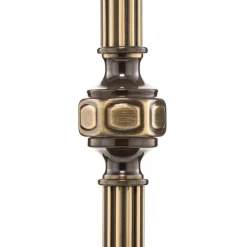 ORION DELIA gulvlampe med 4 lys i antikk messing| Gulvlamper