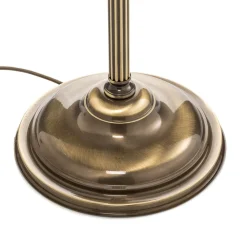 ORION DELIA gulvlampe med 4 lys i antikk messing| Gulvlamper