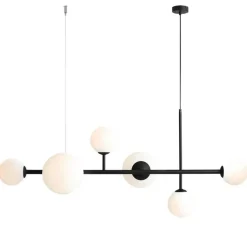ALDEX Dione hengelampe, 6 lyskilder, svart| Pendellamper