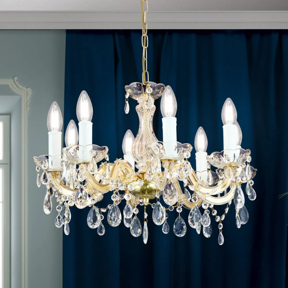 ORION Dolores lysekrone 8-lyskilder| Lysekroner