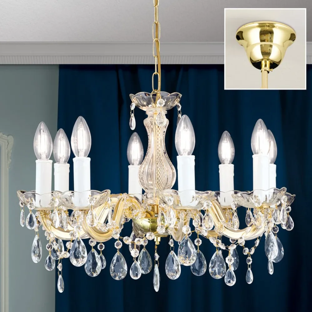 ORION Dolores lysekrone 8-lyskilder| Lysekroner