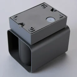 Lucande Doppelt strålende LED-utevegglys Nikolas Hot