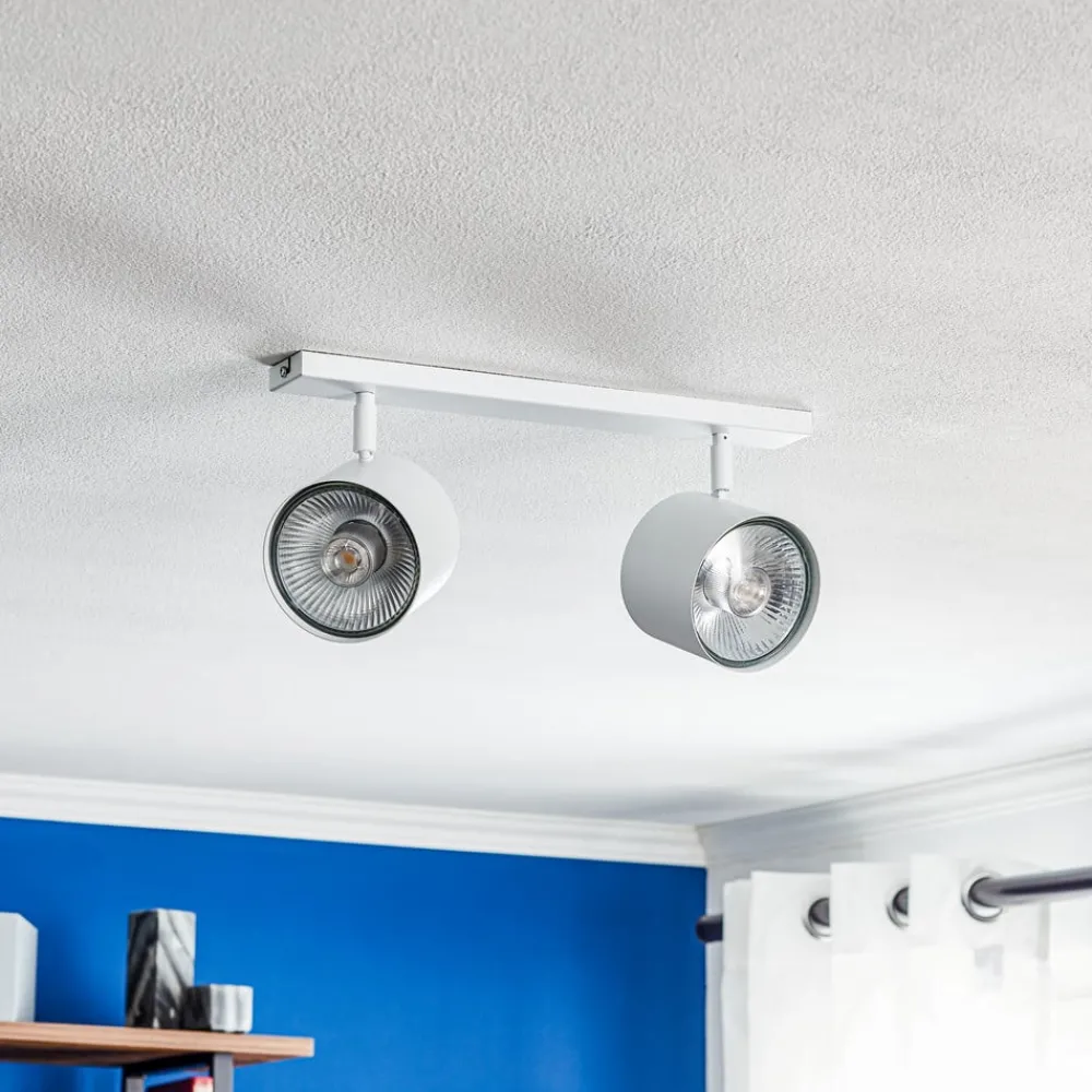 ALDEX Downlight Bot, hvit, 2 lyskilder| Taklamper