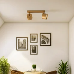 Argon Downlight Chloe justerbar med 2 lyskilder, gull Outlet