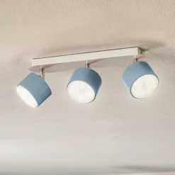 Eko-Light Downlight Cloudy med 3 lyskilder, blå| Spotter I Tak