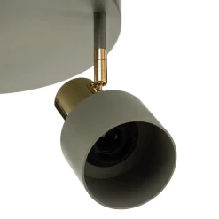 Argon Downlight Destin, 3 lyskilder grønn/messing| Spotter I Tak