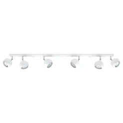 SOLLUX LIGHTING Downlight Flame, hvit, 6 lyskilder Best