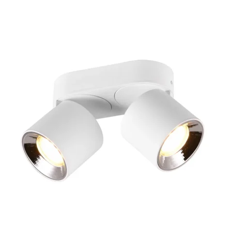 Trio Lighting Downlight Guayana GU10 2 lyskilder hvit Online