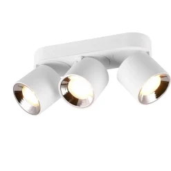 Trio Lighting Downlight Guayana GU10 3 lyskilder hvit| Spotter I Tak