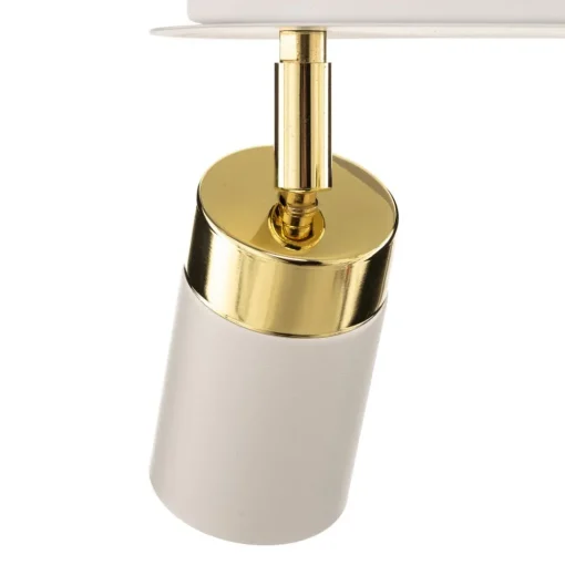 Eko-Light Downlight Joker, hvit/gull, 3 lyskilder Online